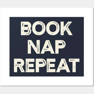Book Nap Repeat Posters and Art